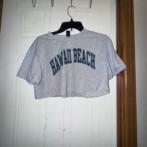 Shein cropped t shirt